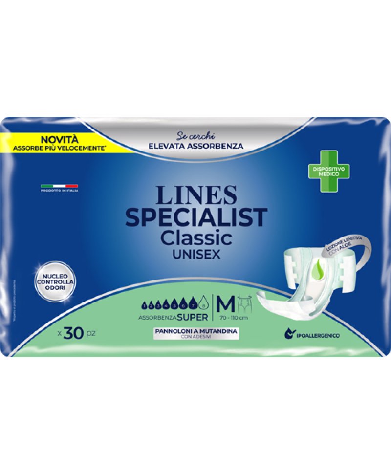 LINES CLAS PANN SUPER M 30PZ