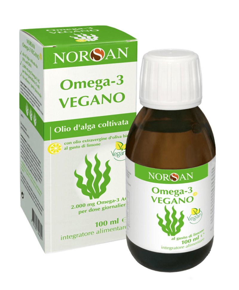 NORSAN OMEGA 3 VEGAN G/LIMONE 10