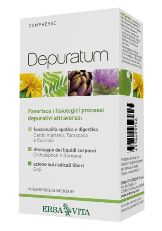 DEPURATUM COMPRESSE 30 Compresse