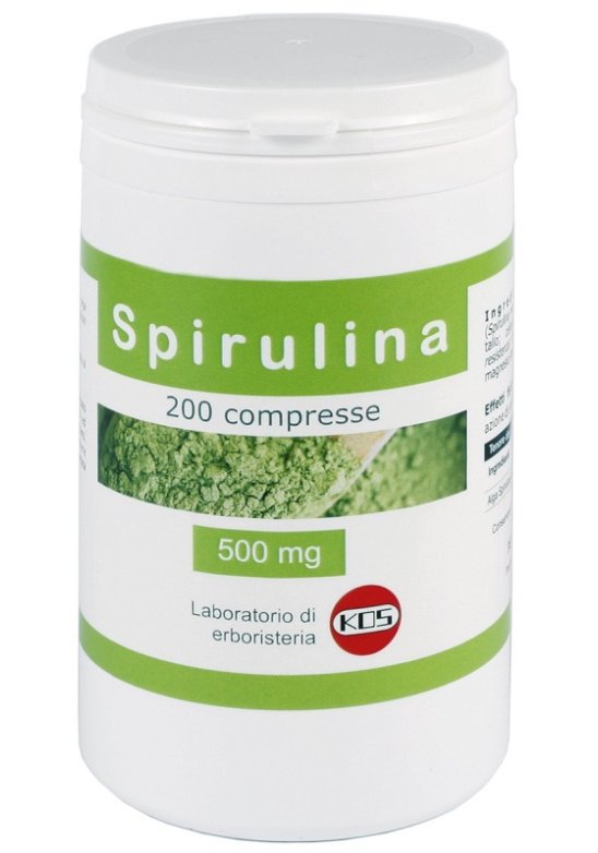 SPIRULINA 200 Compresse 500MG KOS