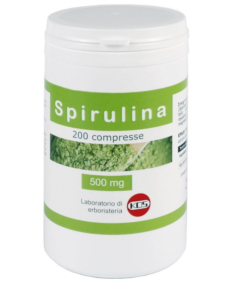 SPIRULINA 200 Compresse 500MG KOS