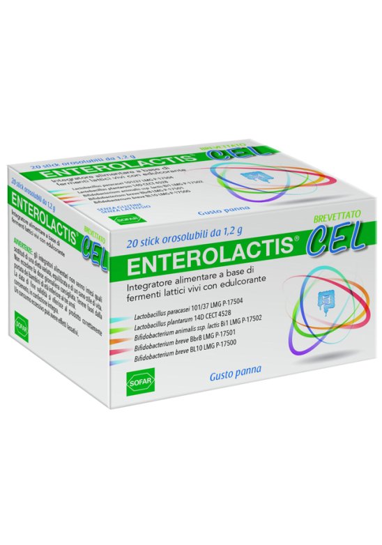 ENTEROLACTIS CEL 20STICK OROS