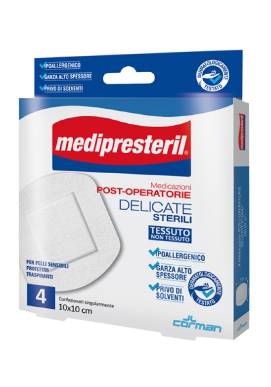 MEDIPRESTERIL POSTOP DEL 10X10