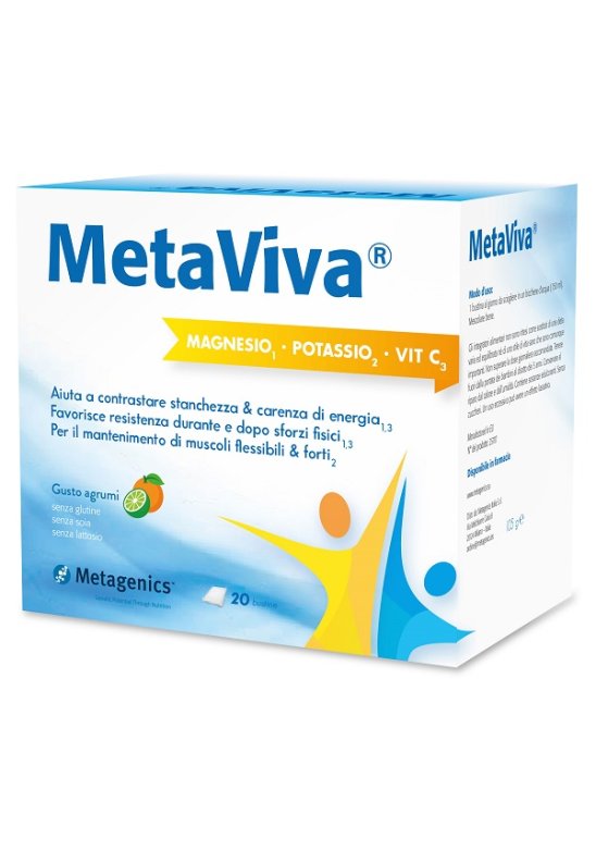 METAVIVA MG/K/VIT C 20BUST