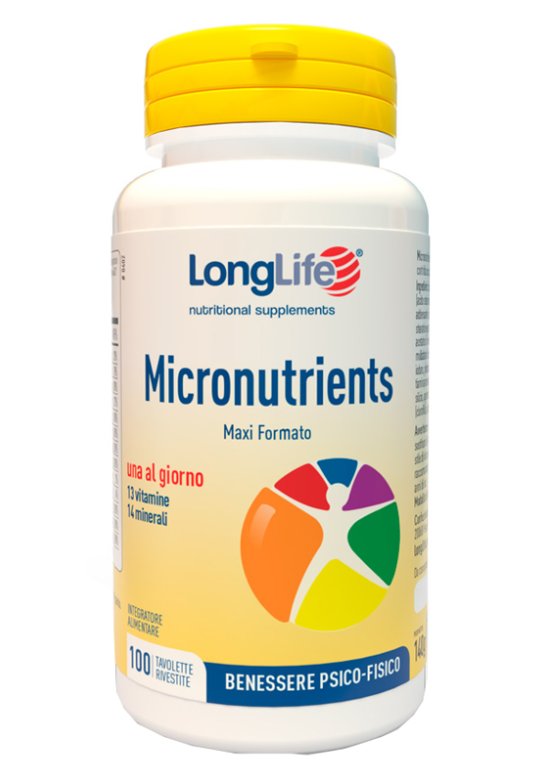 LONGLIFE MICRONUTRIENTS 100TAV