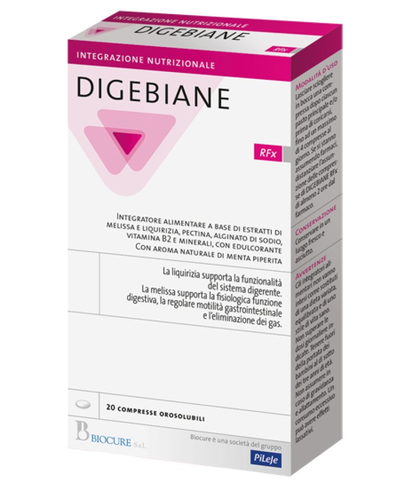 DIGEBIANE RFX 20 Compresse