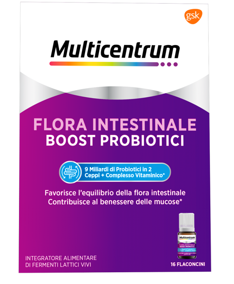 MULTICENTRUM FLORA INTEST 16FL