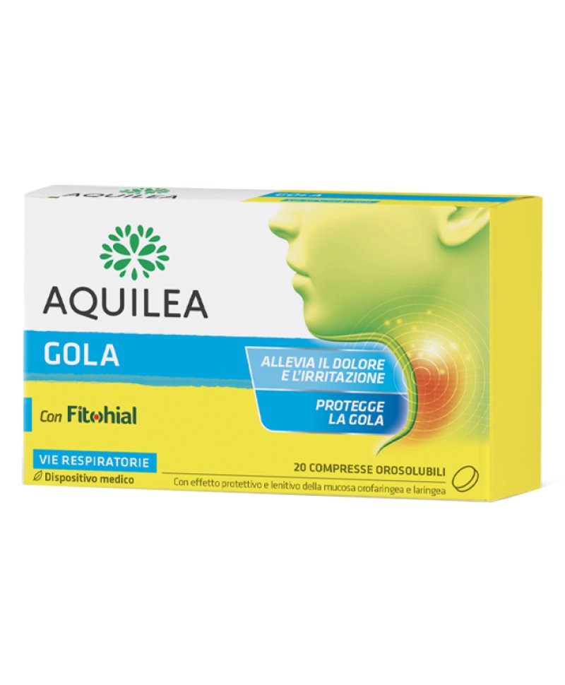 AQUILEA GOLA 20CPR OROSOLUBILI AQUILEA GOLA 20CPR OROSOLUBILI