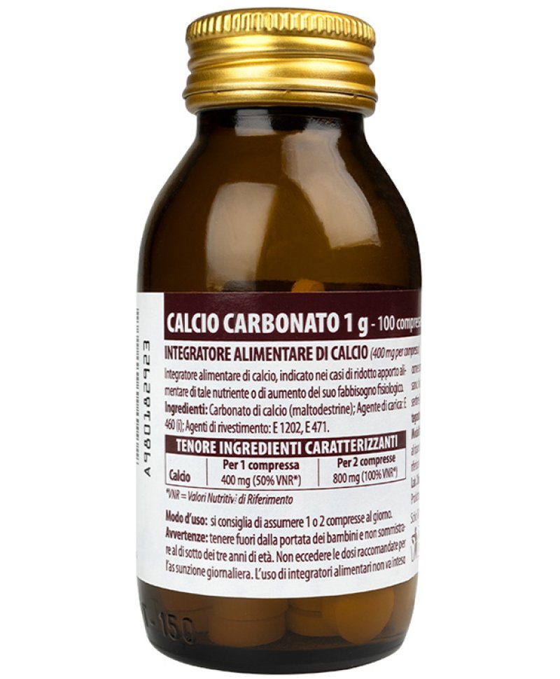 CALCIO CARBONATO NF 1G 100 Compresse