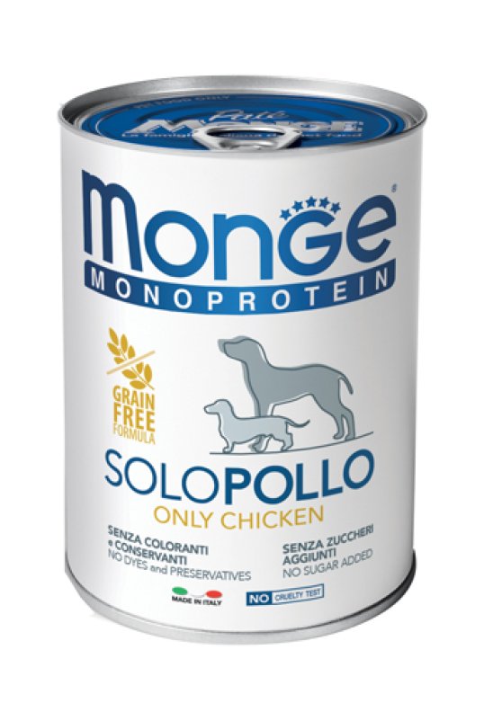 MONGE MONOPROT 100% POLLO 400G