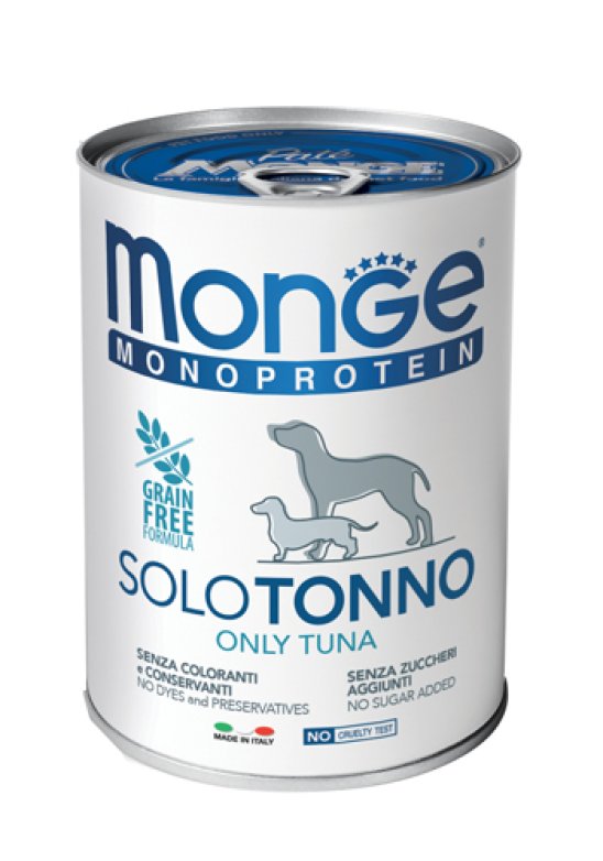 MONGE MONOPROT 100% TONNO 400G