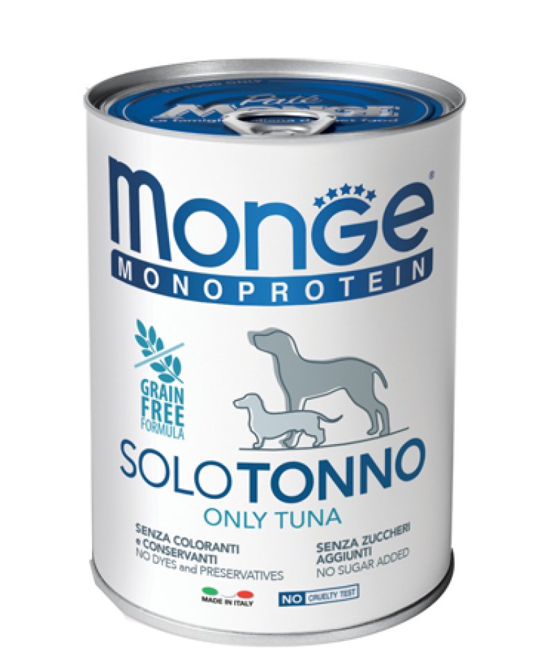 MONGE MONOPROT 100% TONNO 400G