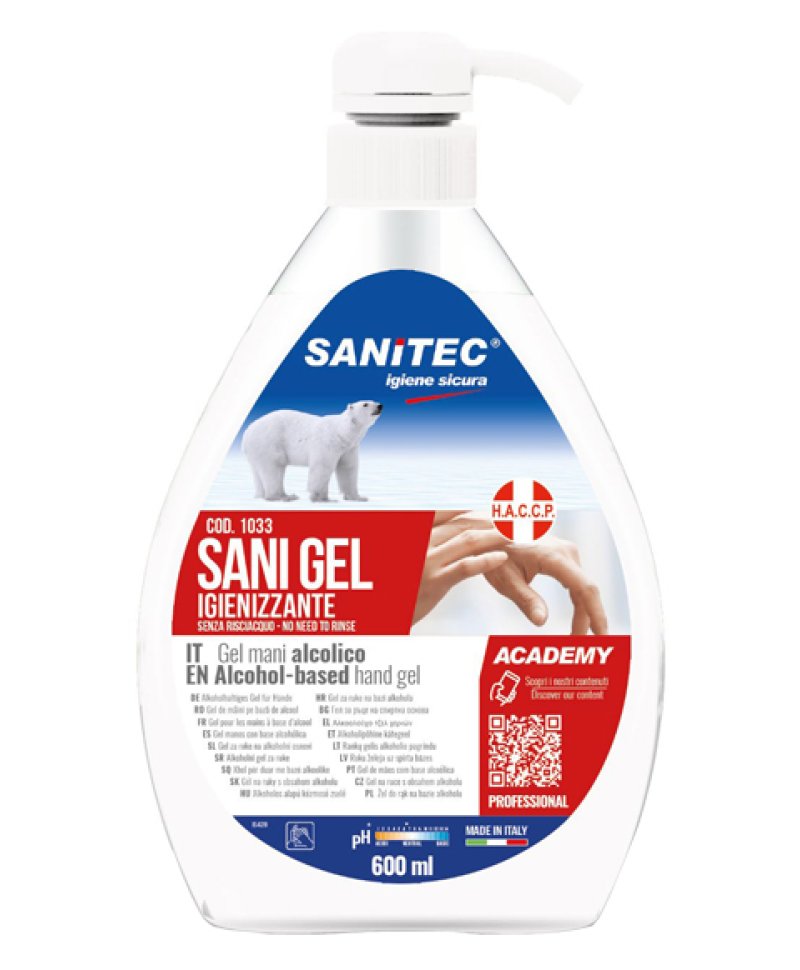 SANITEC SANI GEL IGIENIZZAN 60