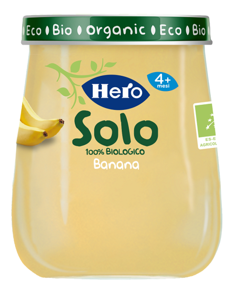 HERO SOLO OMOG BANANA BIO 120G