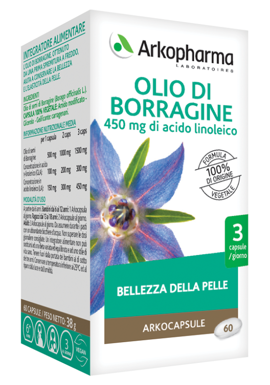 ARKO Capsule OLIO BORRAGINE 60 Capsule