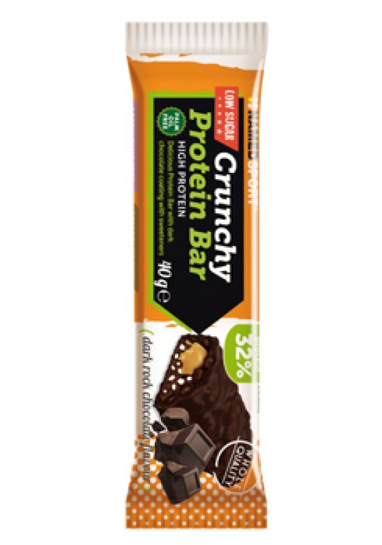 CRUNCHY PROTEINBAR DARK CH 40G