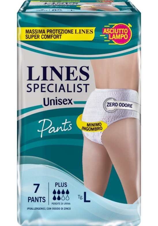 LINES SP PANTS UNI PLUS L 7P