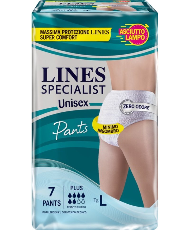 LINES SP PANTS UNI PLUS L 7P