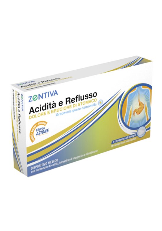 ZENTIVA ACIDITA'REFLUSSO 20 Compresse