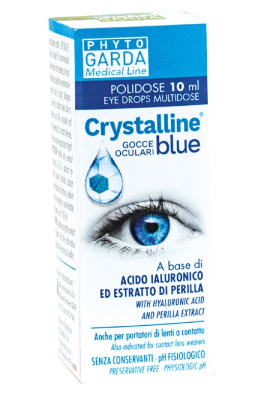 CRYSTALLINE BLUE  Gocce POLIDOSE