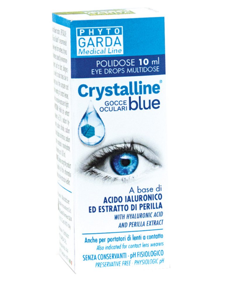 CRYSTALLINE BLUE  Gocce POLIDOSE