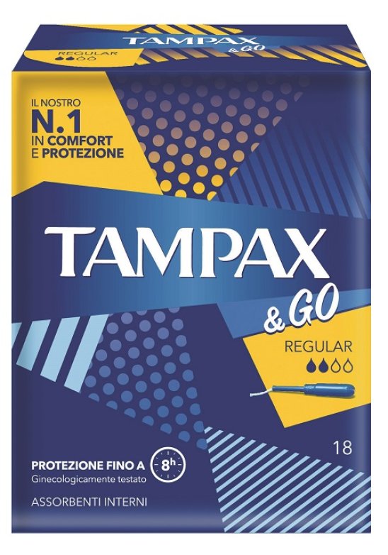 TAMPAX&GO REGULAR 18PZ