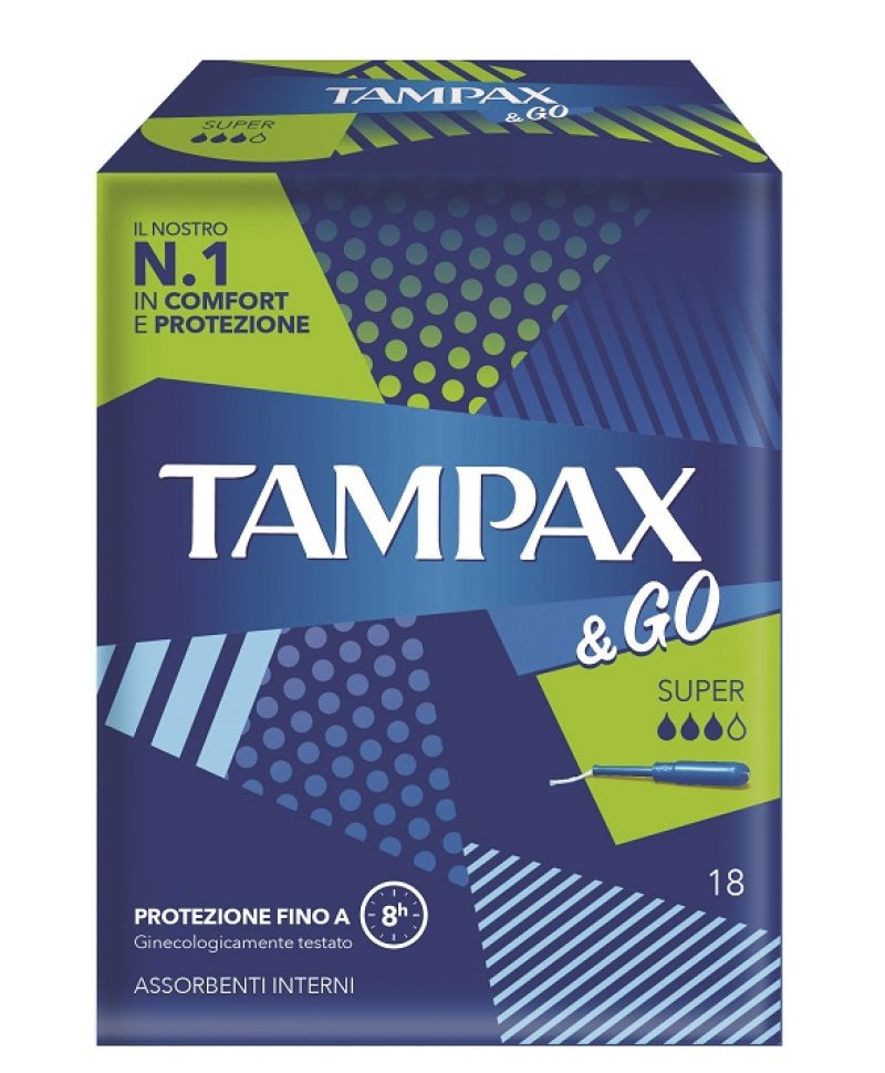 TAMPAX&GO SUPER 18PZ