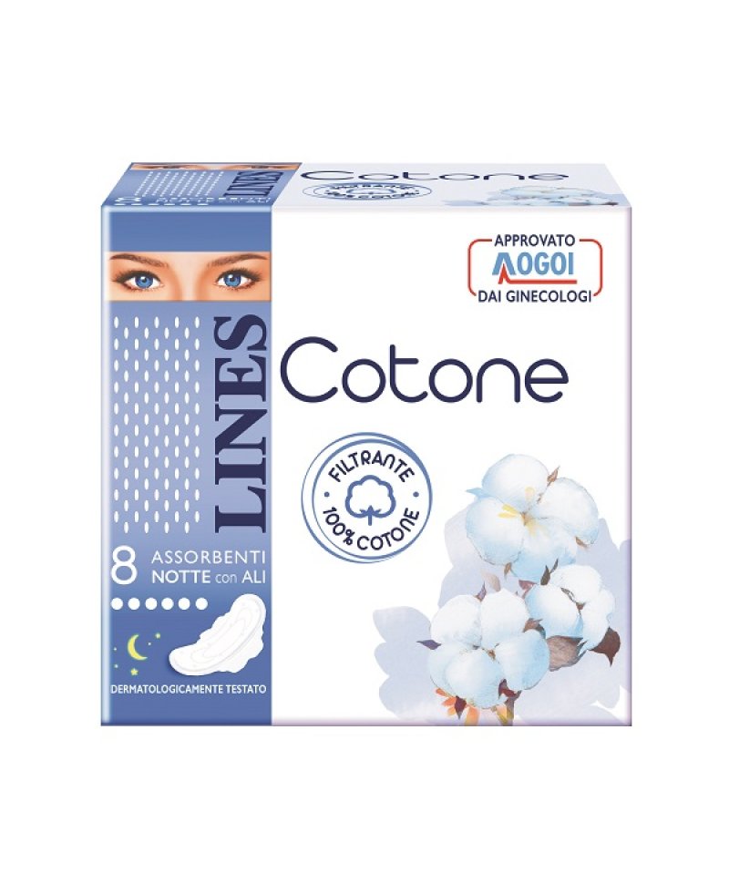 LINES COTONE ULTRA NOTTE 8PZ