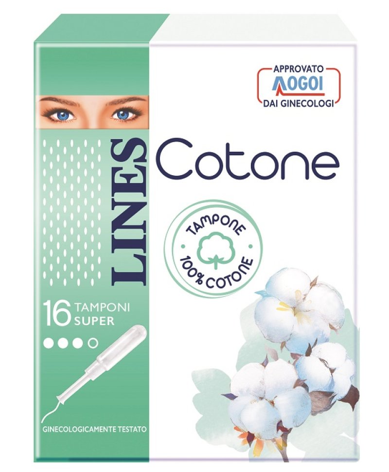 LINES COTONE TAMPONE SUPER 16P