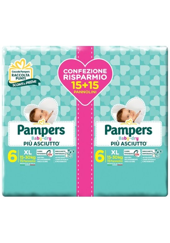 PAMPERS BD DUODWCT XL 30PZ