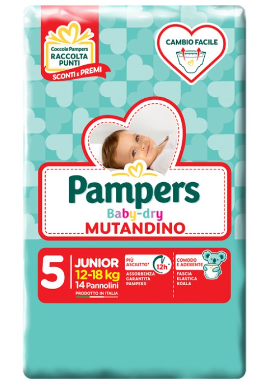 PAMPERS BD MUT JUNIOR S PACK14