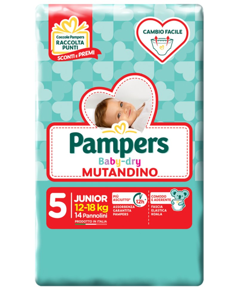 PAMPERS BD MUT JUNIOR S PACK14