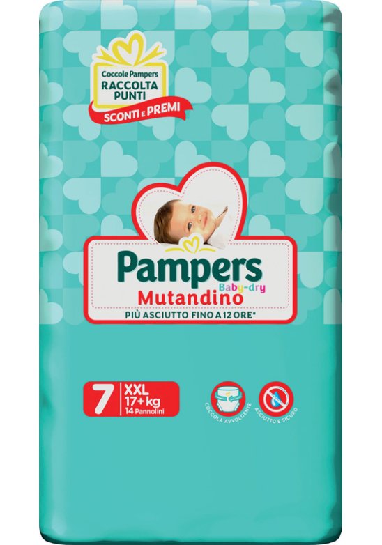 PAMPERS BD MUTANDA XXL 14PZ