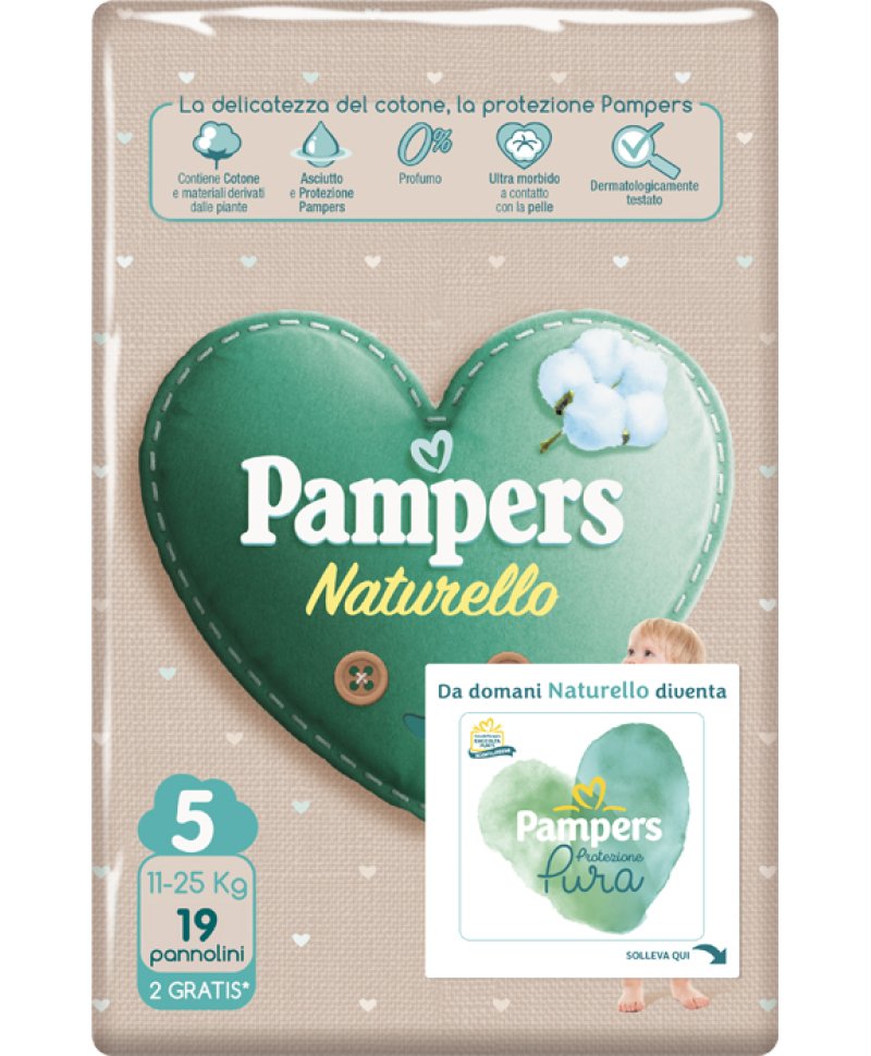 PAMPERS NATUR JUNIOR CP 17PZ+2