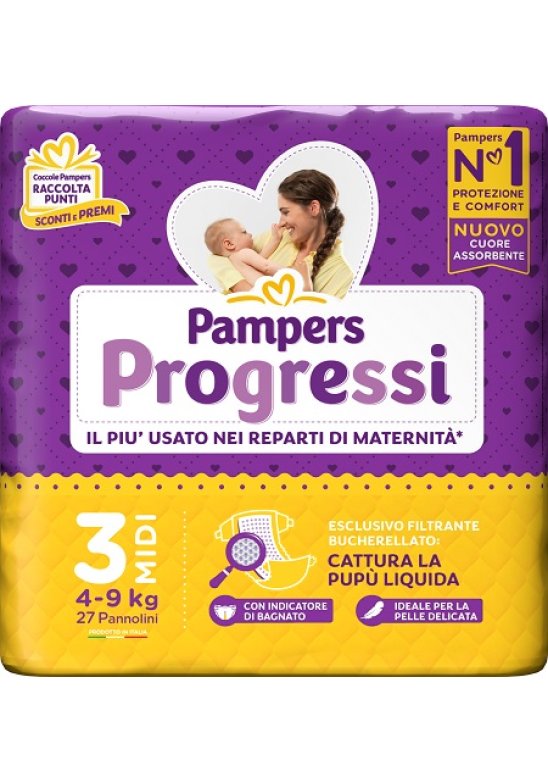 PAMPERS PROGRESSI MIDI 27PZ