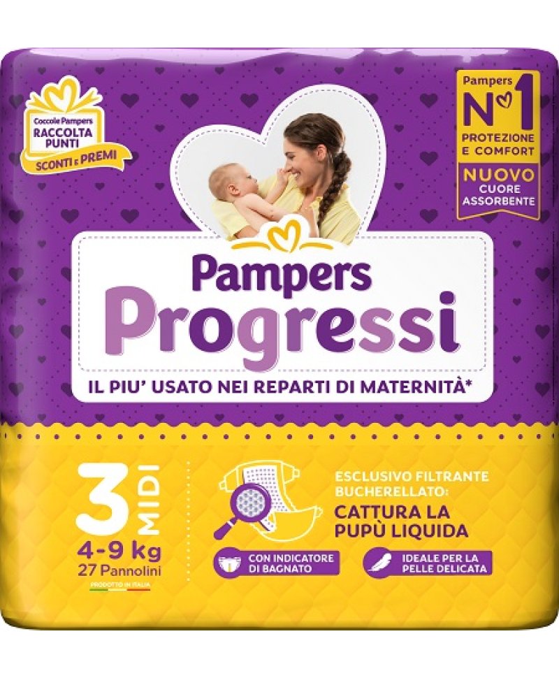 PAMPERS PROGRESSI MIDI 27PZ