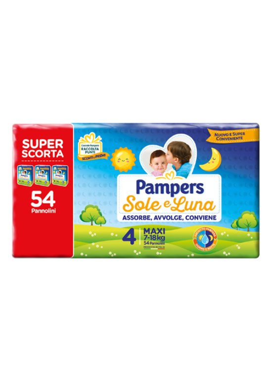PAMPERS SOLE&LUNA TRIO MAXI 54