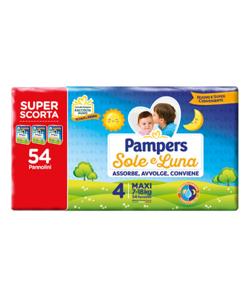 PAMPERS SOLE&LUNA TRIO MAXI 54