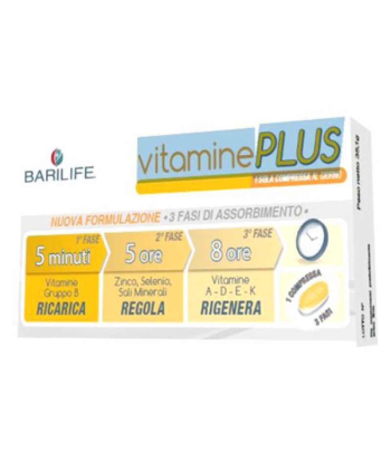 BARILIFE VITAMINE PLUS30 Compresse TR