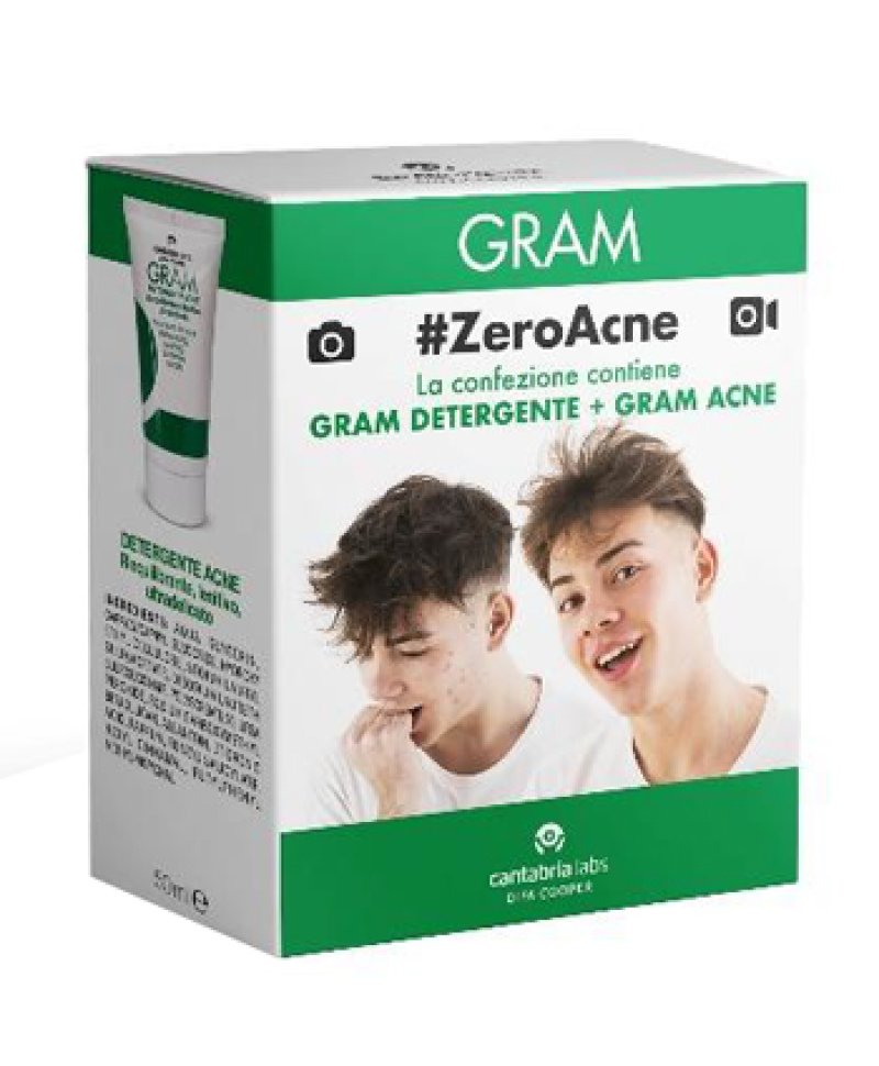 GRAM ZEROACNE DET 50ML+CR 50ML