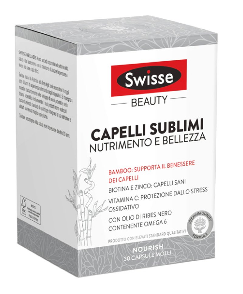 SWISSE CAPELLI SUBLIMI 30 Capsule