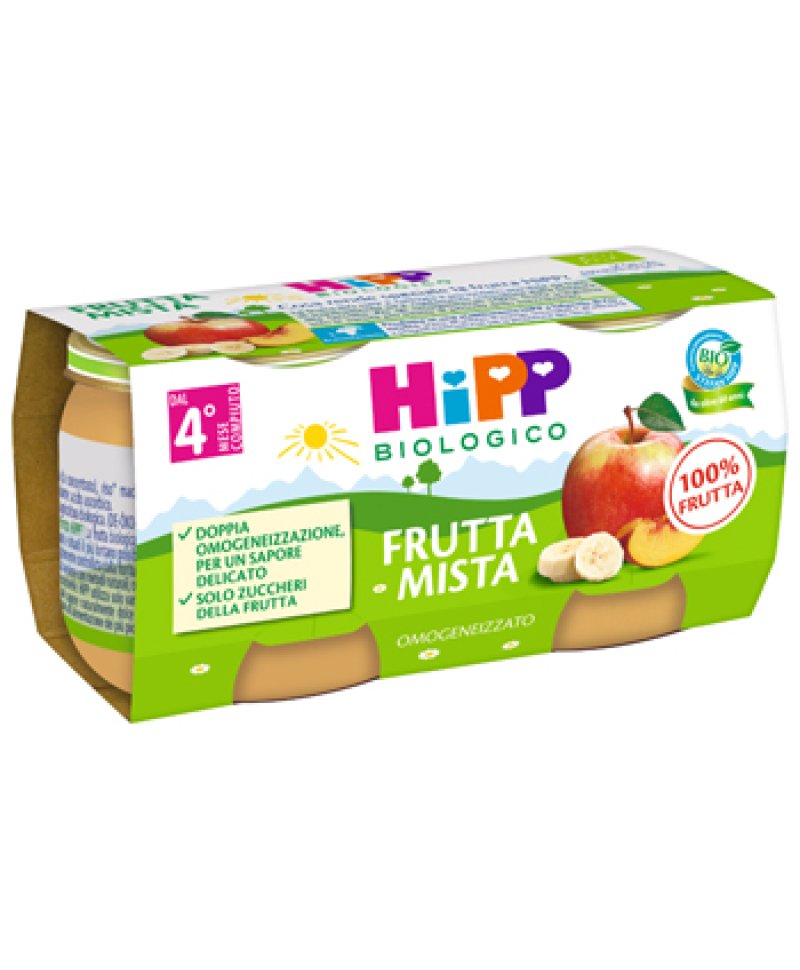 HIPP BIO OMOG FRUT MISTA 2X80G