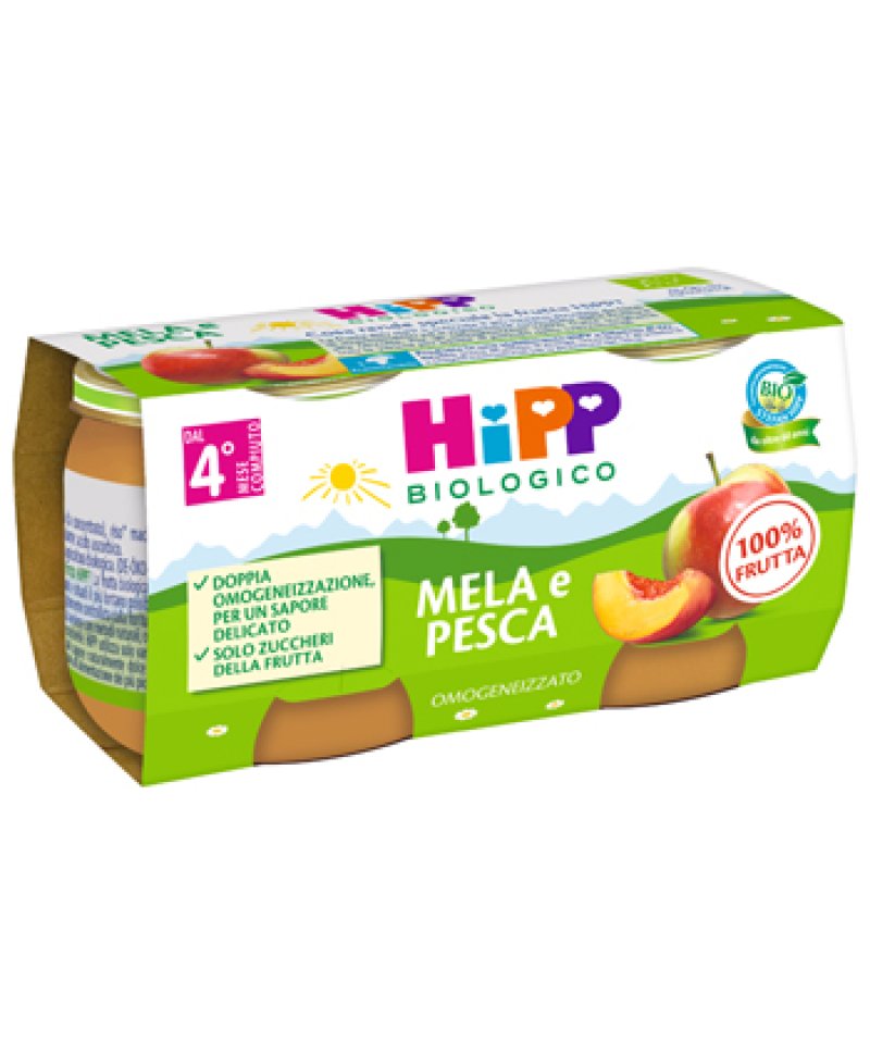 HIPP BIO OMOG MELA/PESCA 2X80G