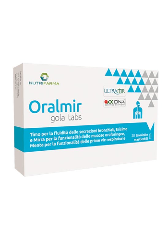 ORALMIR GOLA TABS 20 Compresse