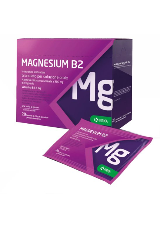 MAGNESIUM B2 300MG+2MG KRKA 20BS