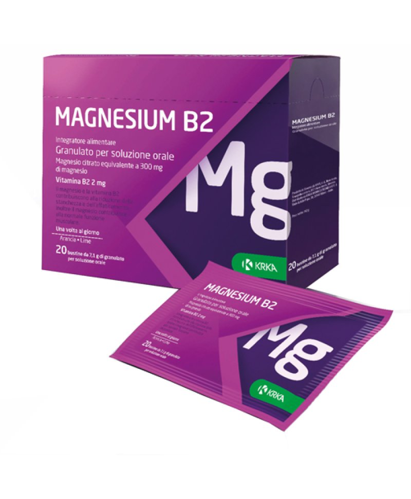 MAGNESIUM B2 300MG+2MG KRKA 20BS