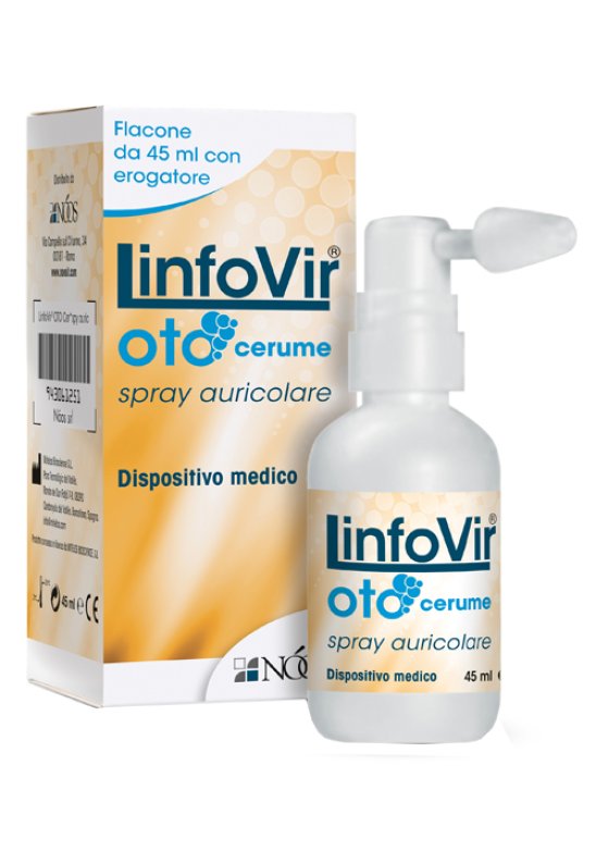 LINFOVIR OTO CERUME SPRAY 45GR