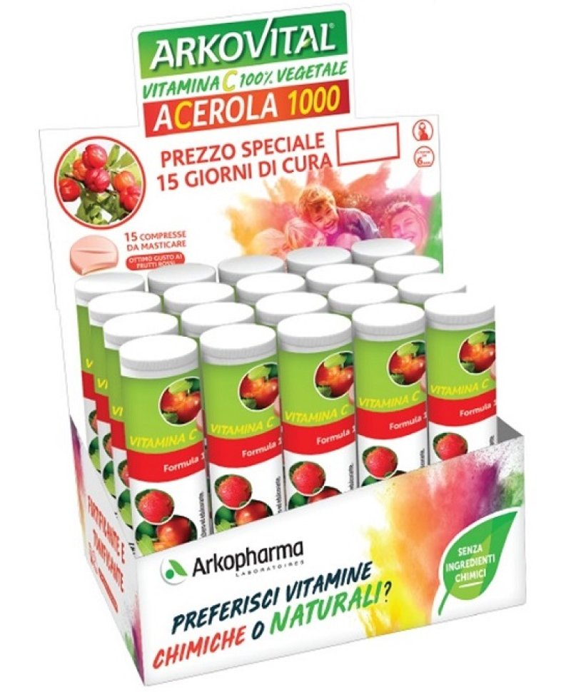 ARKOVITAL ACEROLA 1000 15 Compresse