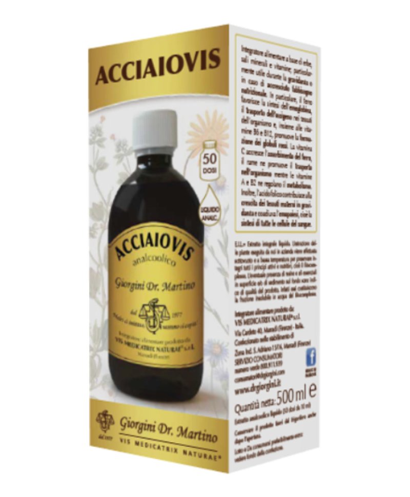 ACCIAIOVIS LIQ ANALCO 500ML