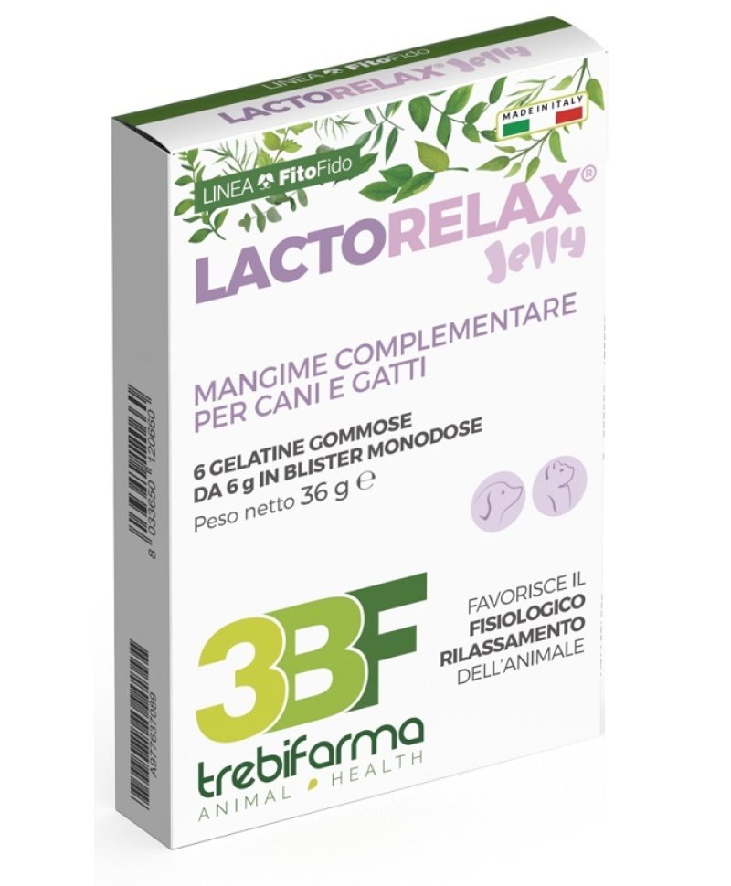 V LACTORELAX JELLY 6 GELATINE CA